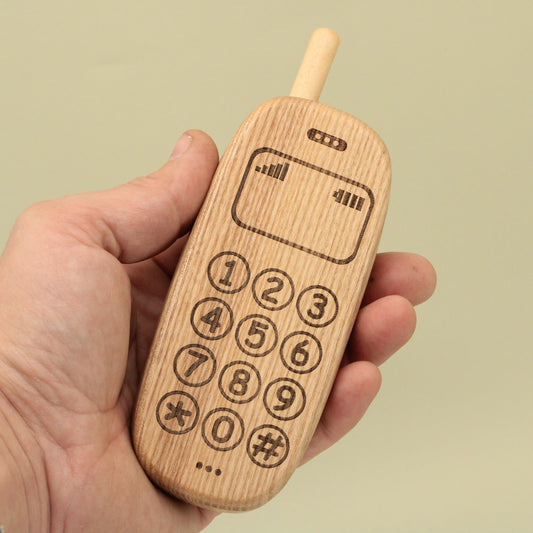 Lotes Toys Wooden Mobile Phone LE01