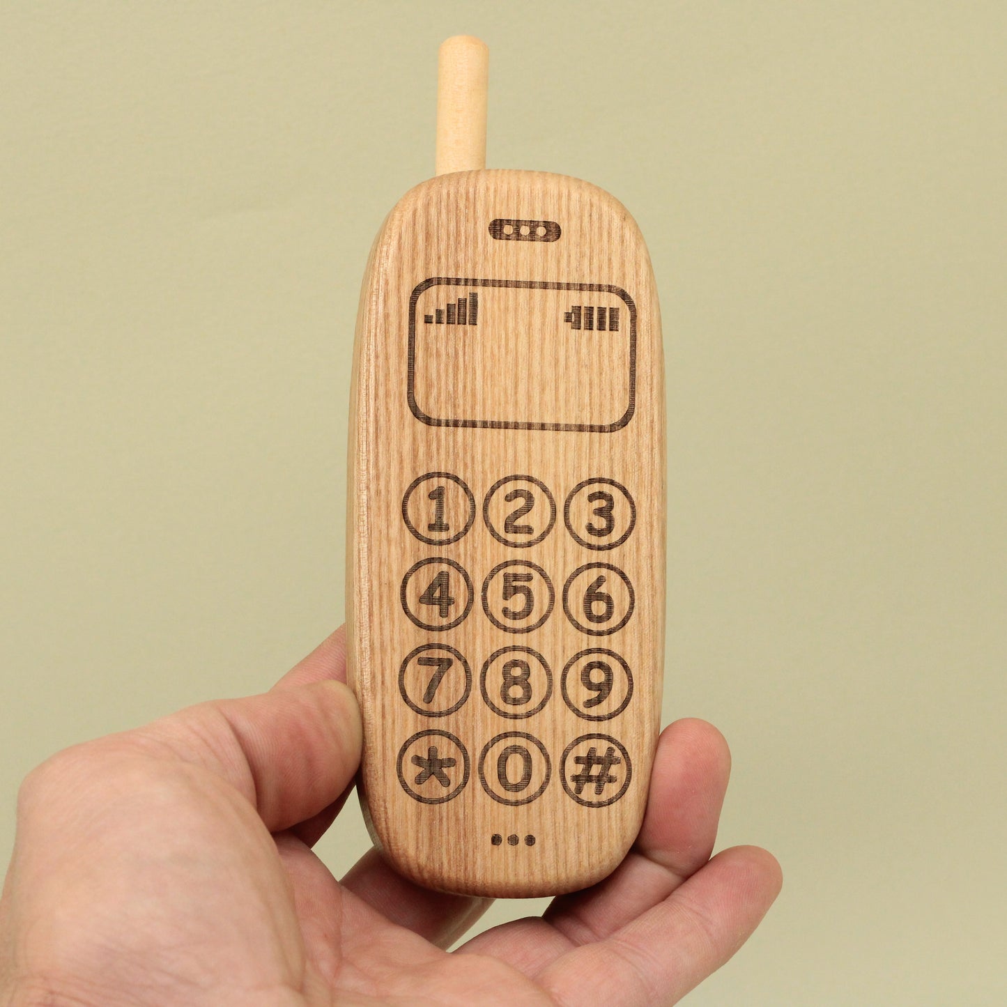 Lotes Toys Wooden Mobile Phone LE01