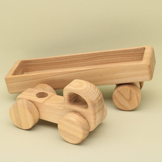 Lotes Toys Wooden Construction Vehicles Car BT74