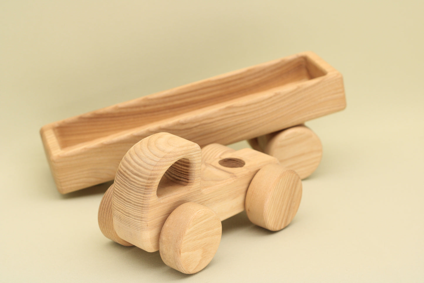 Lotes Toys Wooden Construction Vehicles Car BT74