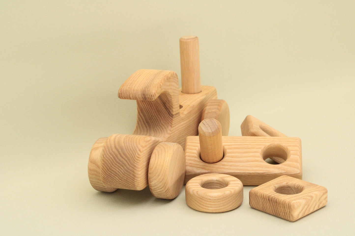 Lotes Toys Wooden Construction Vehicles Car BT24