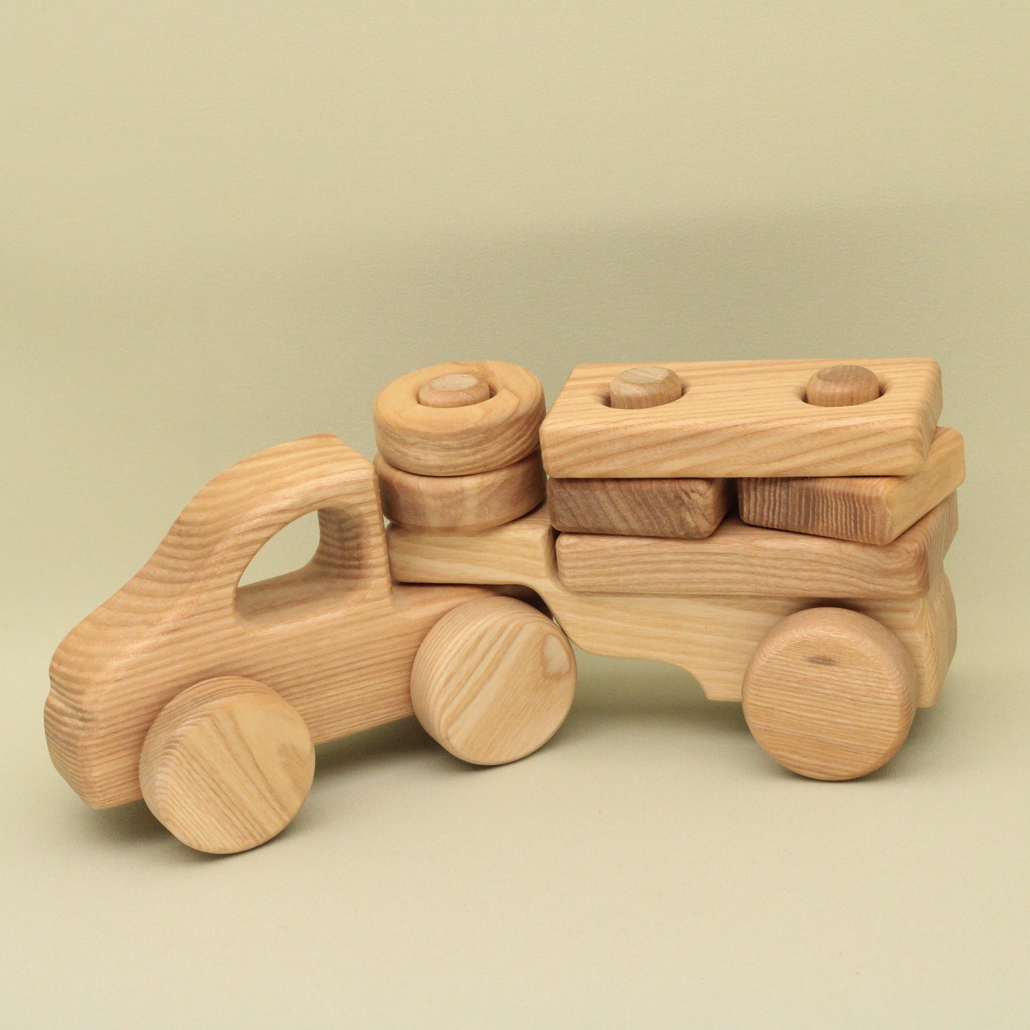 Lotes Toys Wooden Construction Vehicles Car BT10