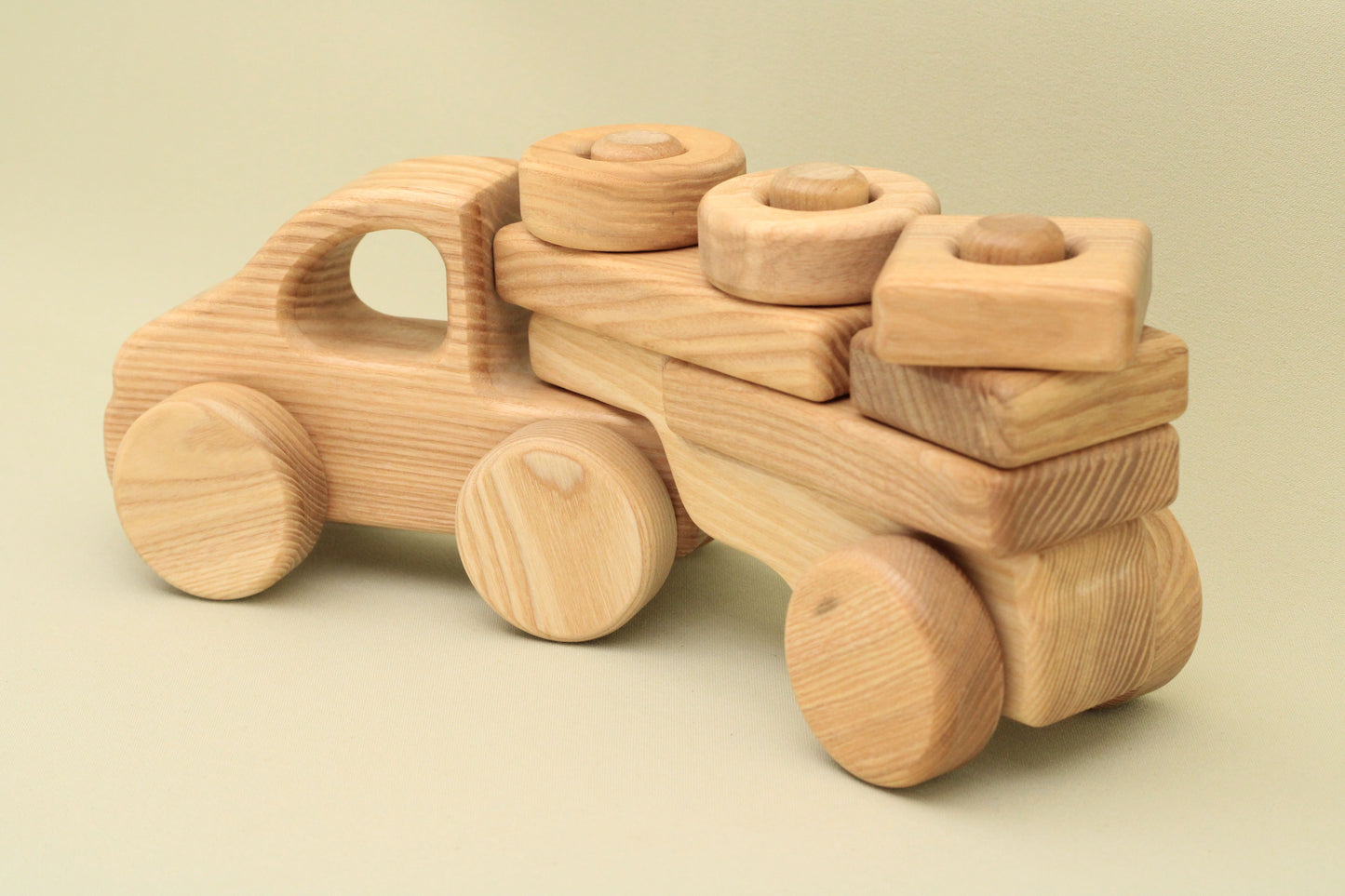 Lotes Toys Wooden Construction Vehicles Car BT10
