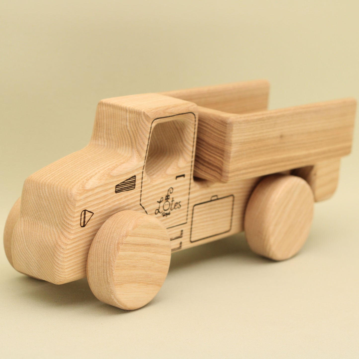 Lotes Toys Wooden Construction Vehicles Car BT53