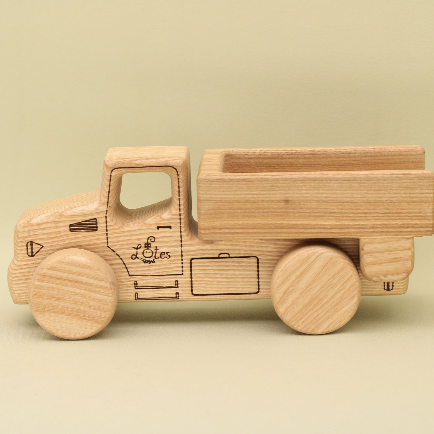 Lotes Toys Wooden Construction Vehicles Car BT53