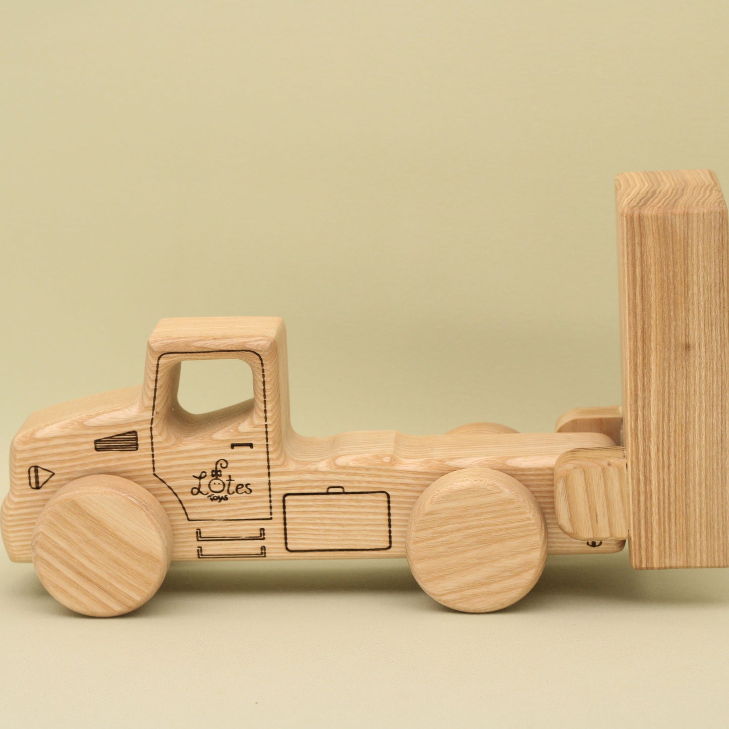 Lotes Toys Wooden Construction Vehicles Car BT53