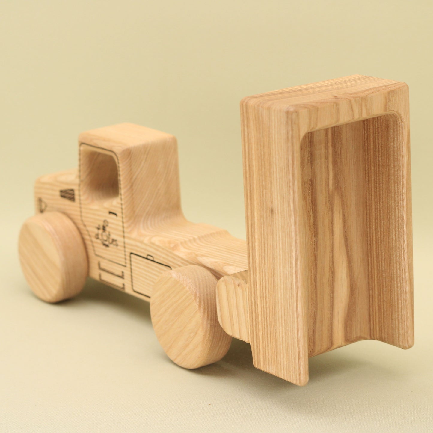 Lotes Toys Wooden Construction Vehicles Car BT53