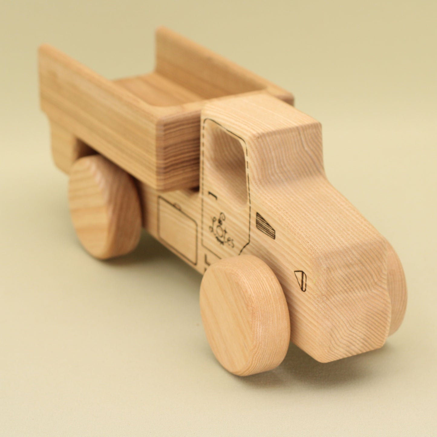 Lotes Toys Wooden Construction Vehicles Car BT53