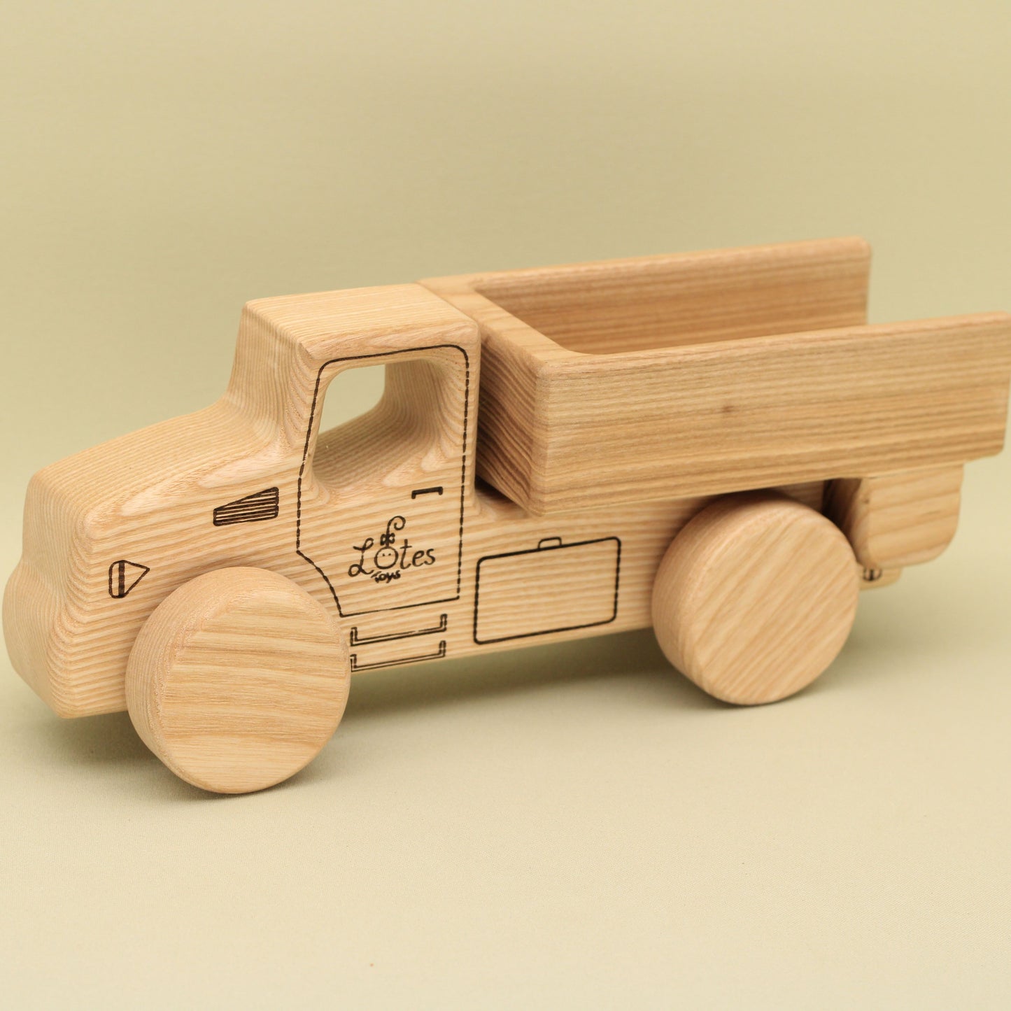 Lotes Toys Wooden Construction Vehicles Car BT53