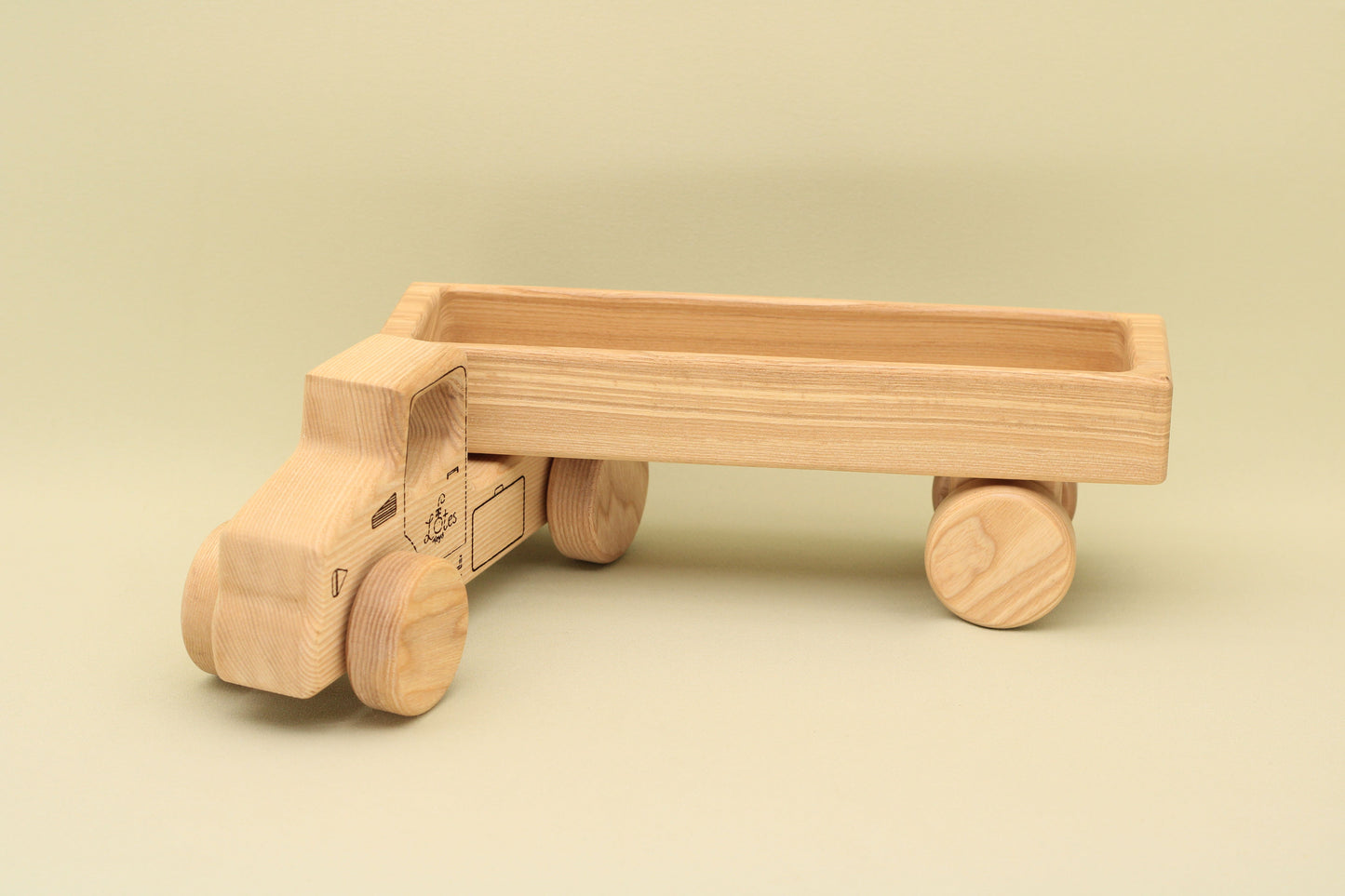 Lotes Toys Wooden Construction Vehicles Car BT54