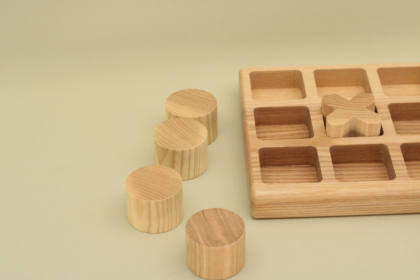 Lotes Toys Wooden Tic Tac Toe LE11