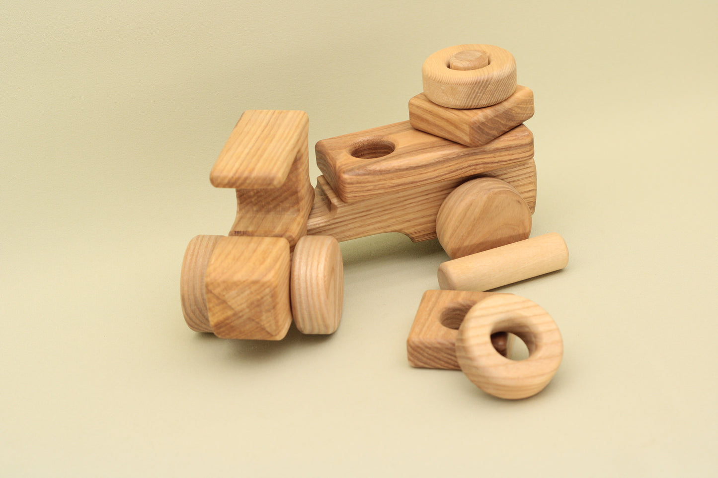 Lotes Toys Wooden Construction Vehicles Car BT22