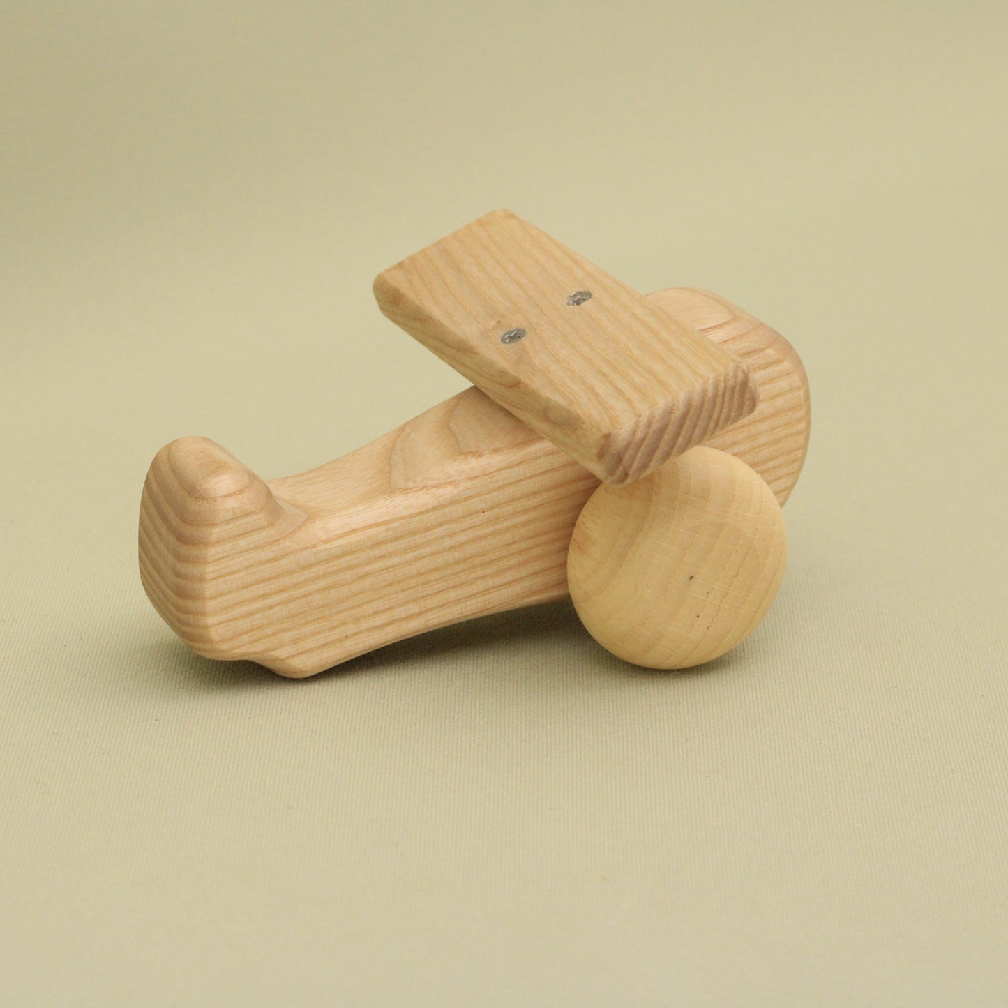 Lotes Toys Wooden Eco Friendly Natural Toy Airplane DC15