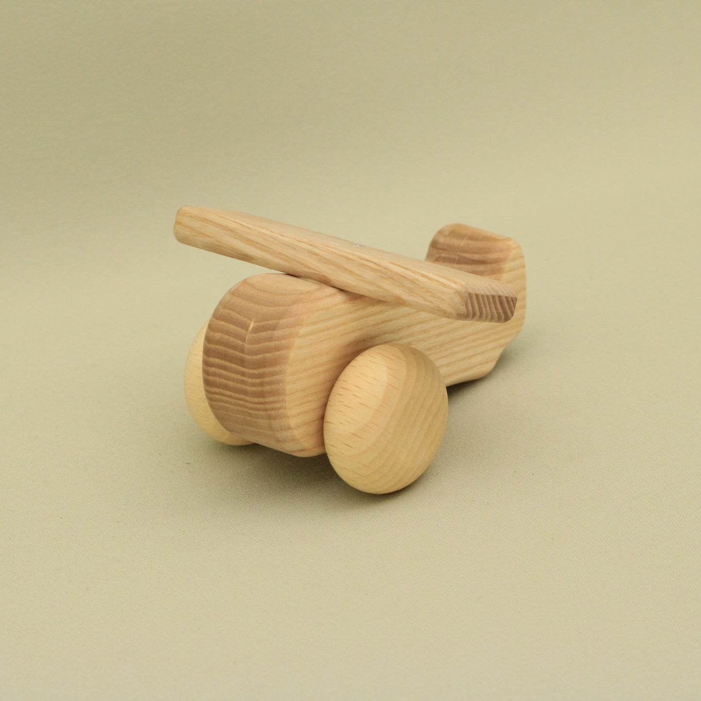 Lotes Toys Wooden Eco Friendly Natural Toy Airplane DC15