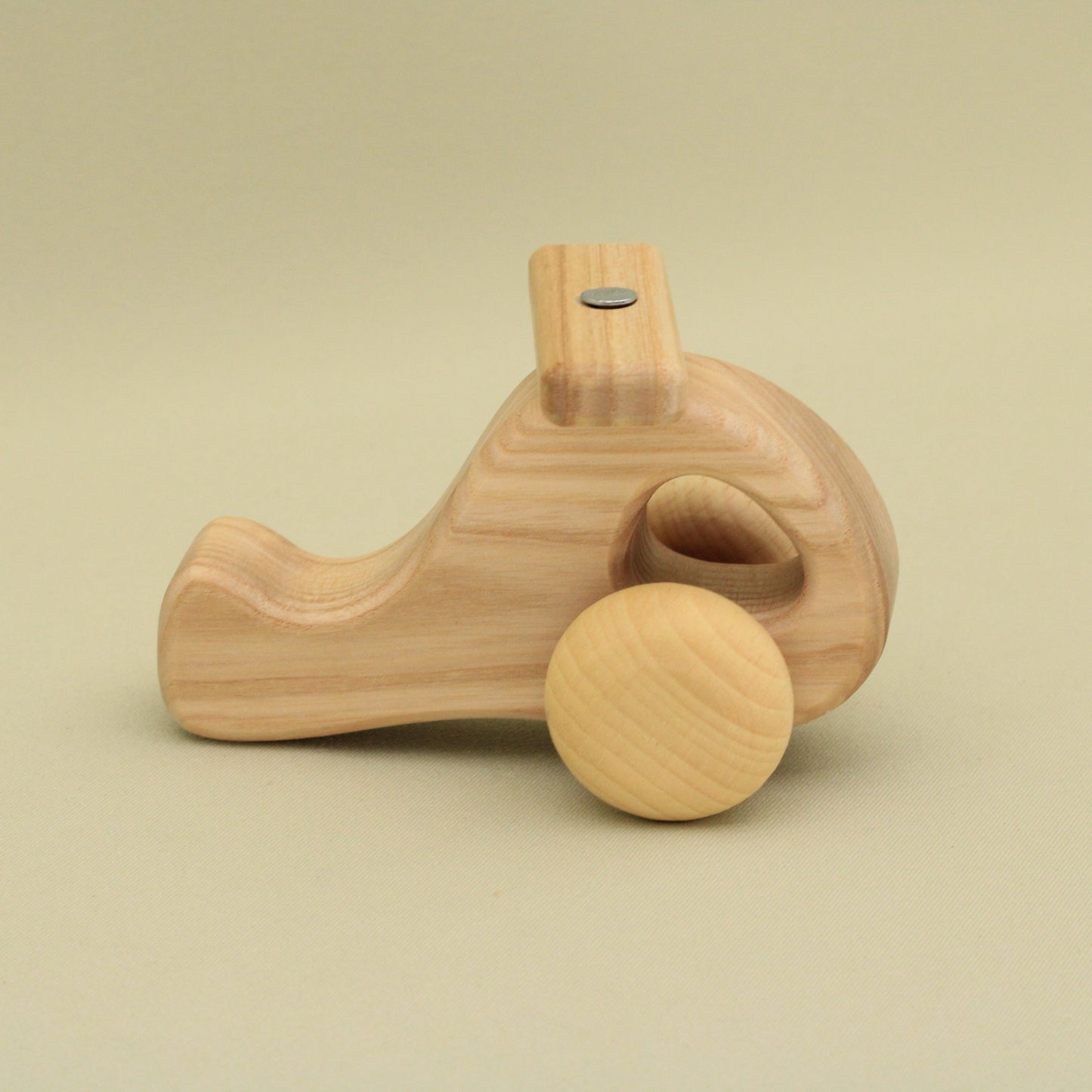 Lotes Toys Wooden Eco Friendly Natural Toy Helicopter DC14