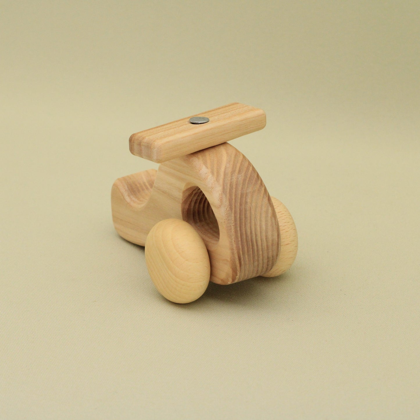 Lotes Toys Wooden Eco Friendly Natural Toy Helicopter DC14
