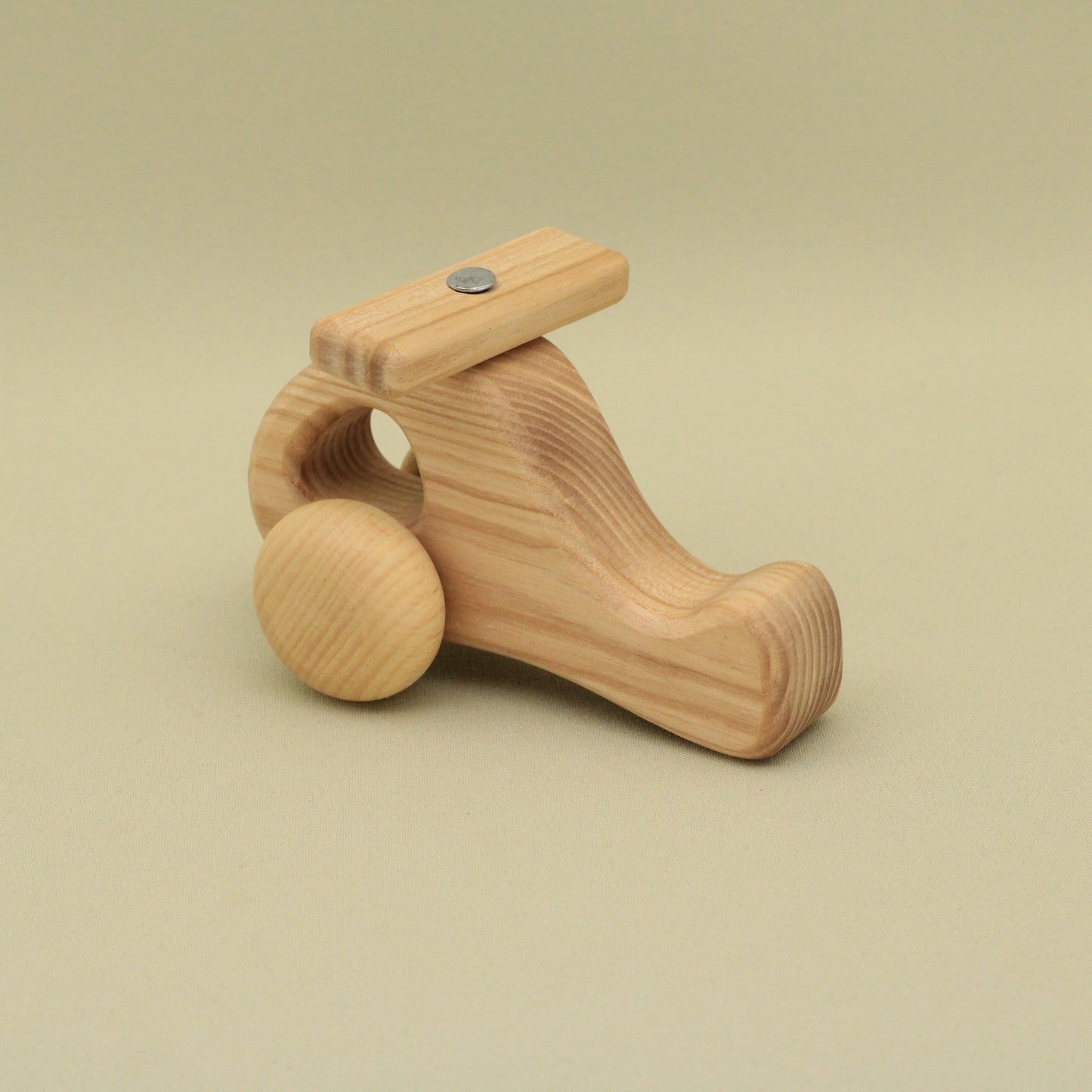 Lotes Toys Wooden Eco Friendly Natural Toy Helicopter DC14