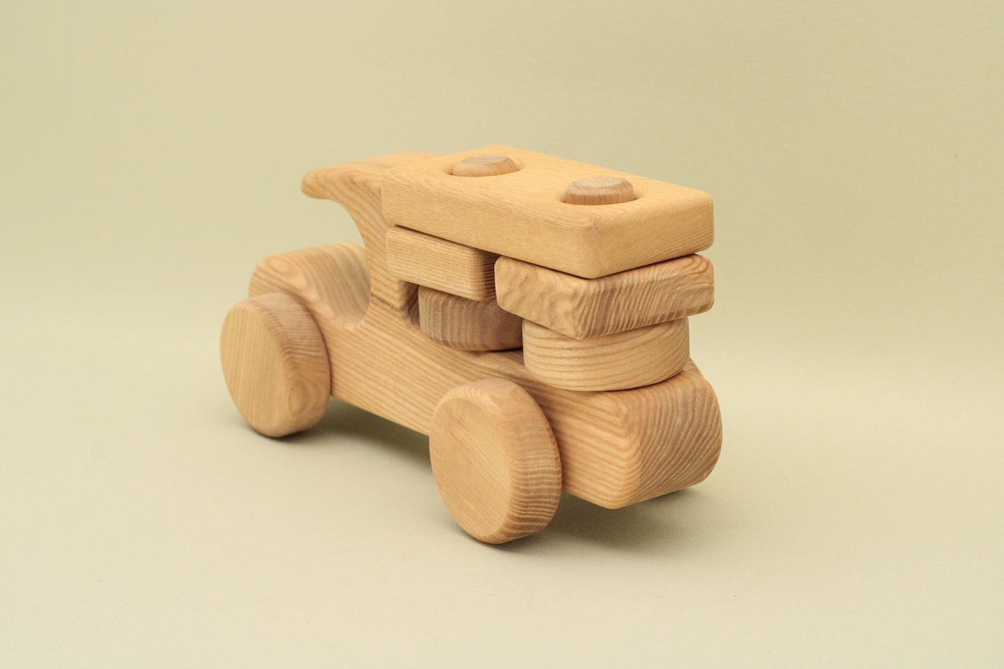 Lotes Toys Wooden Construction Vehicles Car BT24