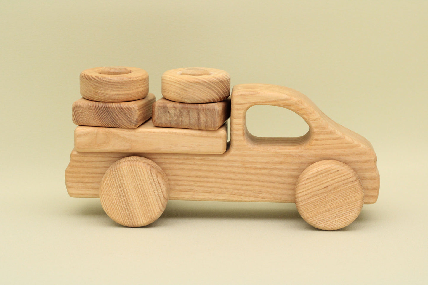 Lotes Toys Wooden Construction Vehicles Car BT09