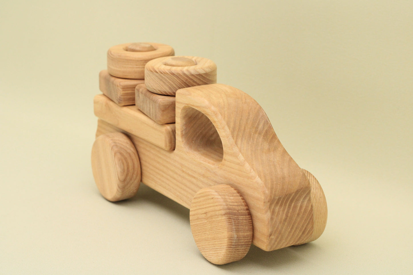 Lotes Toys Wooden Construction Vehicles Car BT09