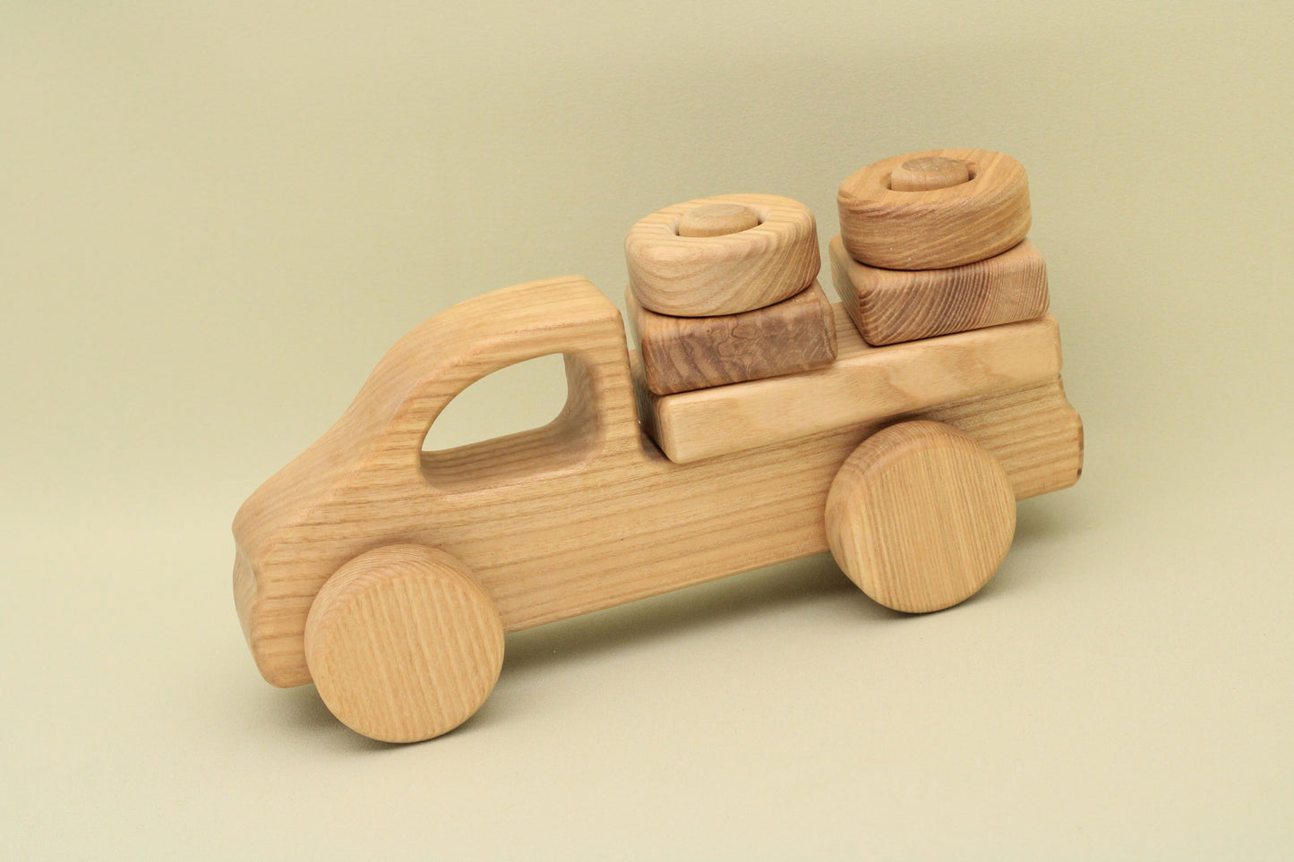 Lotes Toys Wooden Construction Vehicles Car BT09