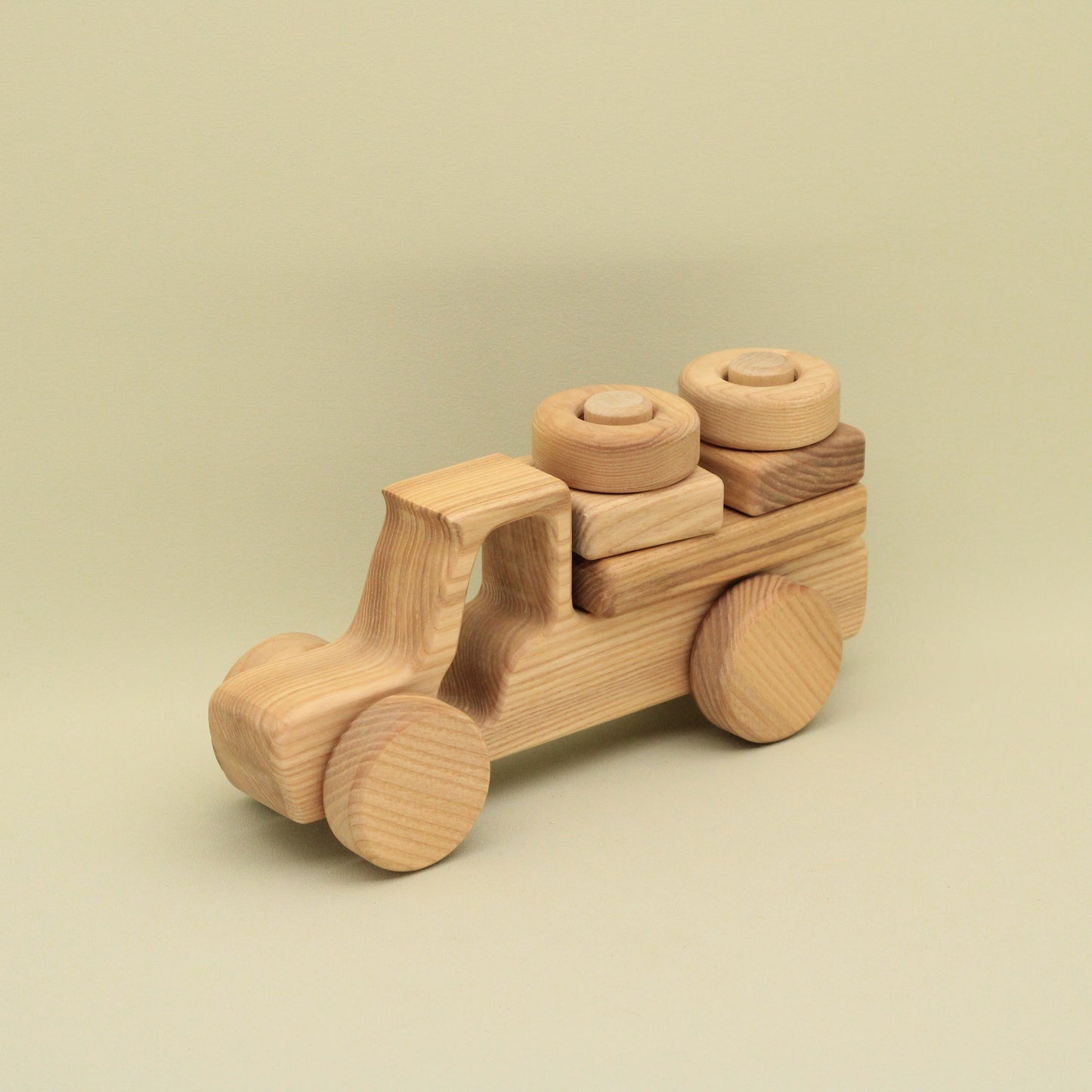 Lotes Toys Wooden Construction Vehicles Car BT29