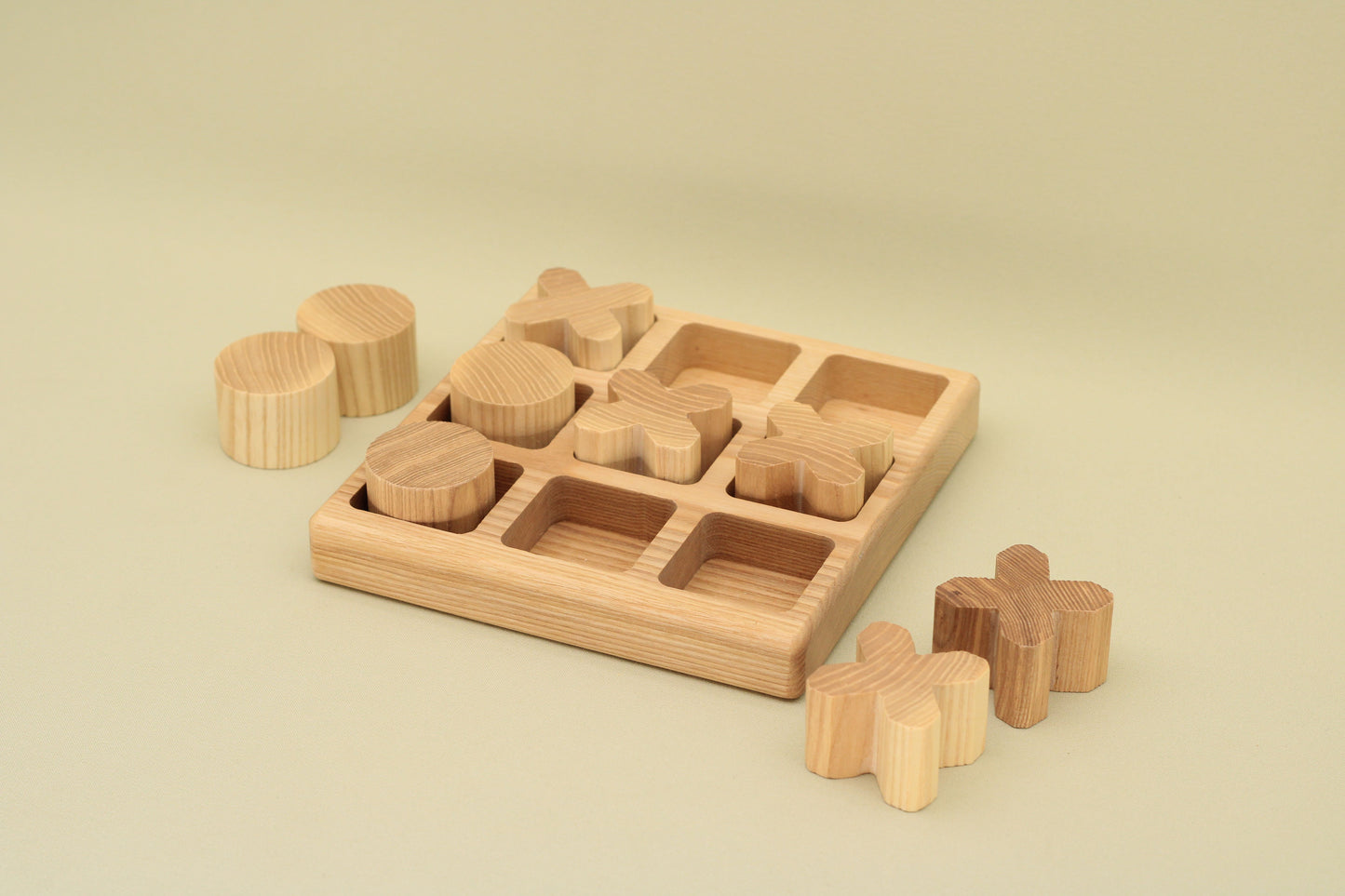 Lotes Toys Wooden Tic Tac Toe LE11